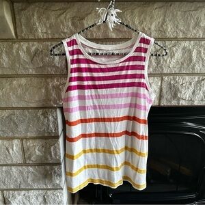 LOFT outlet striped tank XS